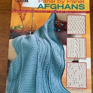Crochet Book, Afghans, Panel By Panel